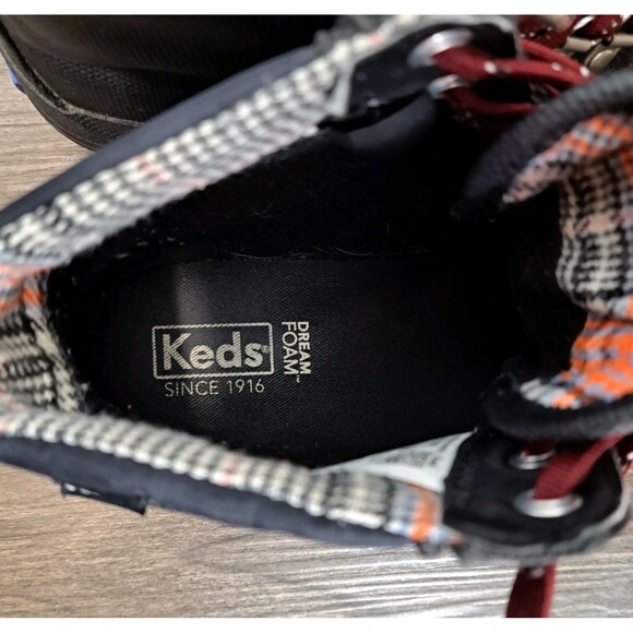 Keds Scout Waterproof Canvas Boot. Black Women's Lace Up Shoes Size 8.5 - Picture 4 of 6